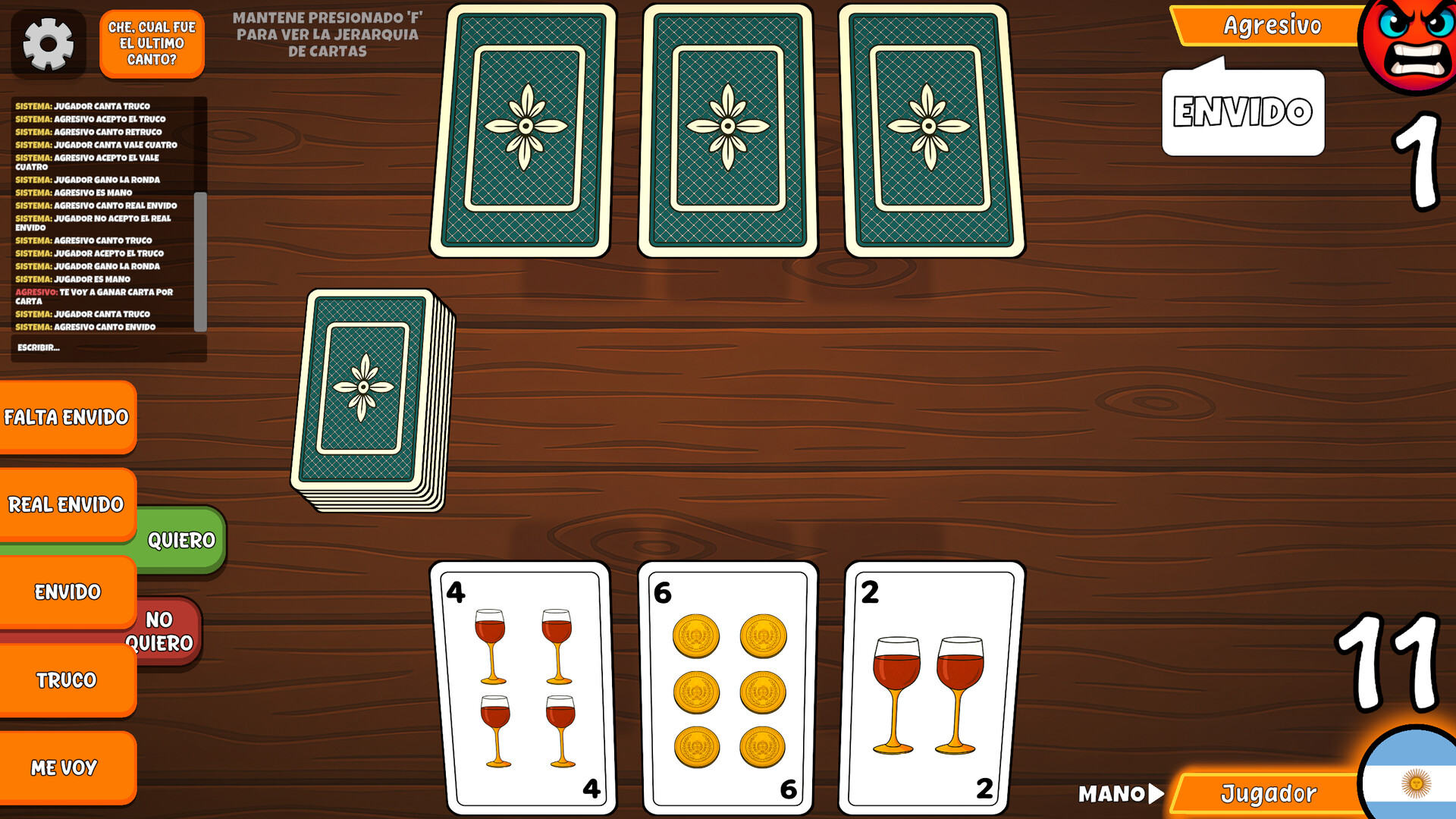 Truco Argentino screenshot 4