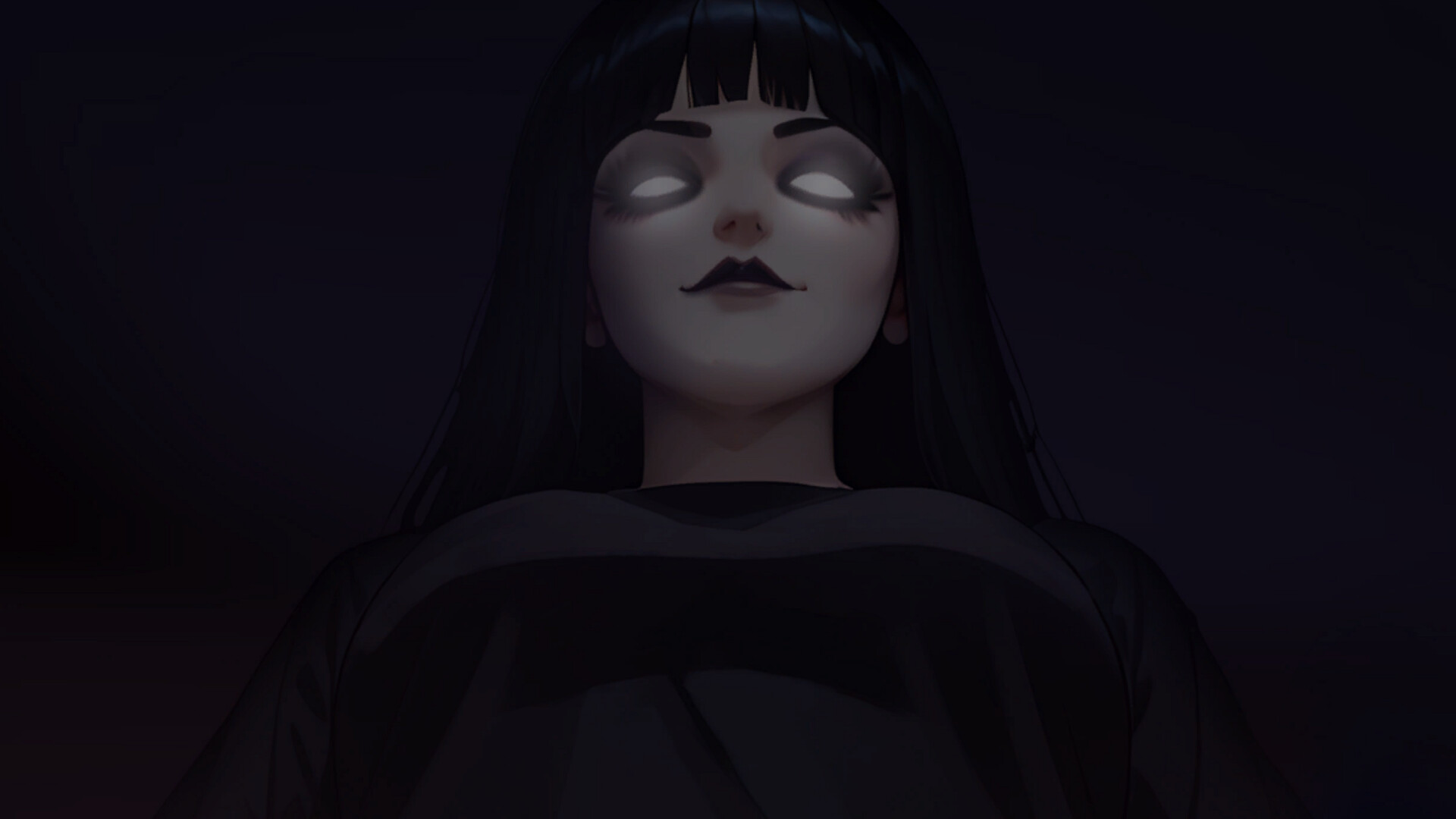 HELP! My New Roommate is a Hung Goth Futanari Ghost ! screenshot 1
