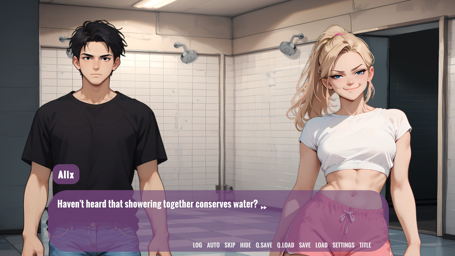 HELP! My New Roommate is a Hung Goth Futanari Ghost ! screenshot 3
