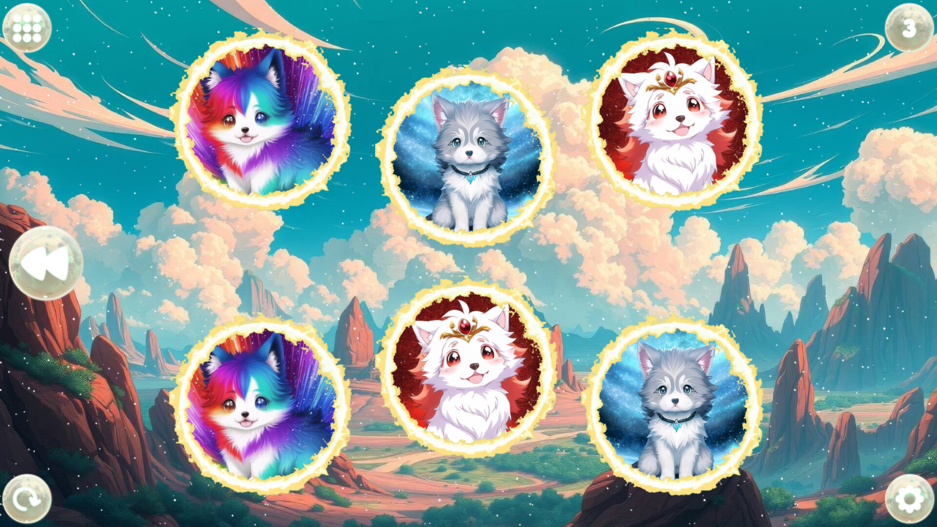 Anime Dream Match: Dogs screenshot 2