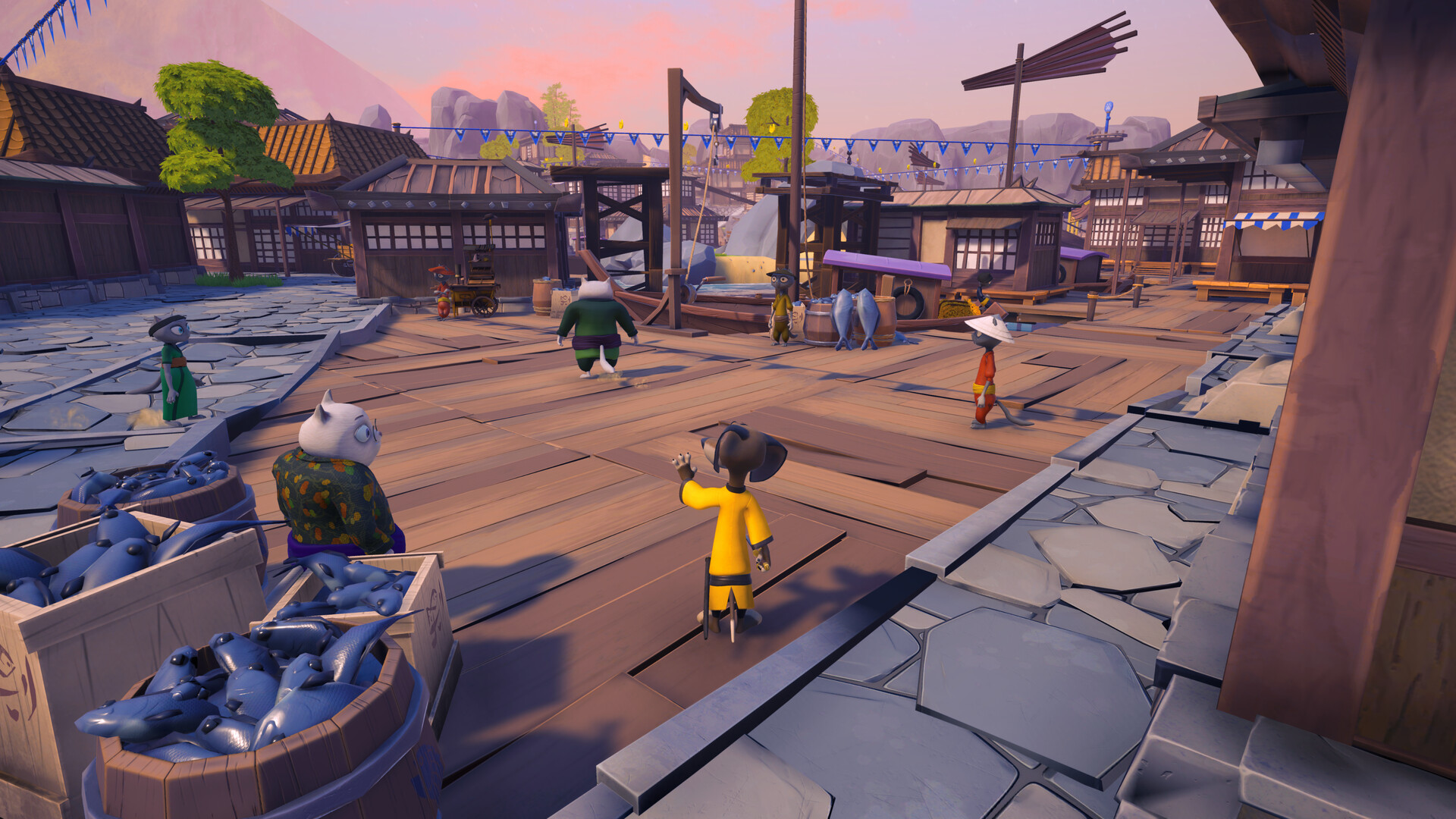 Samurai Academy: Paws of Fury screenshot 1