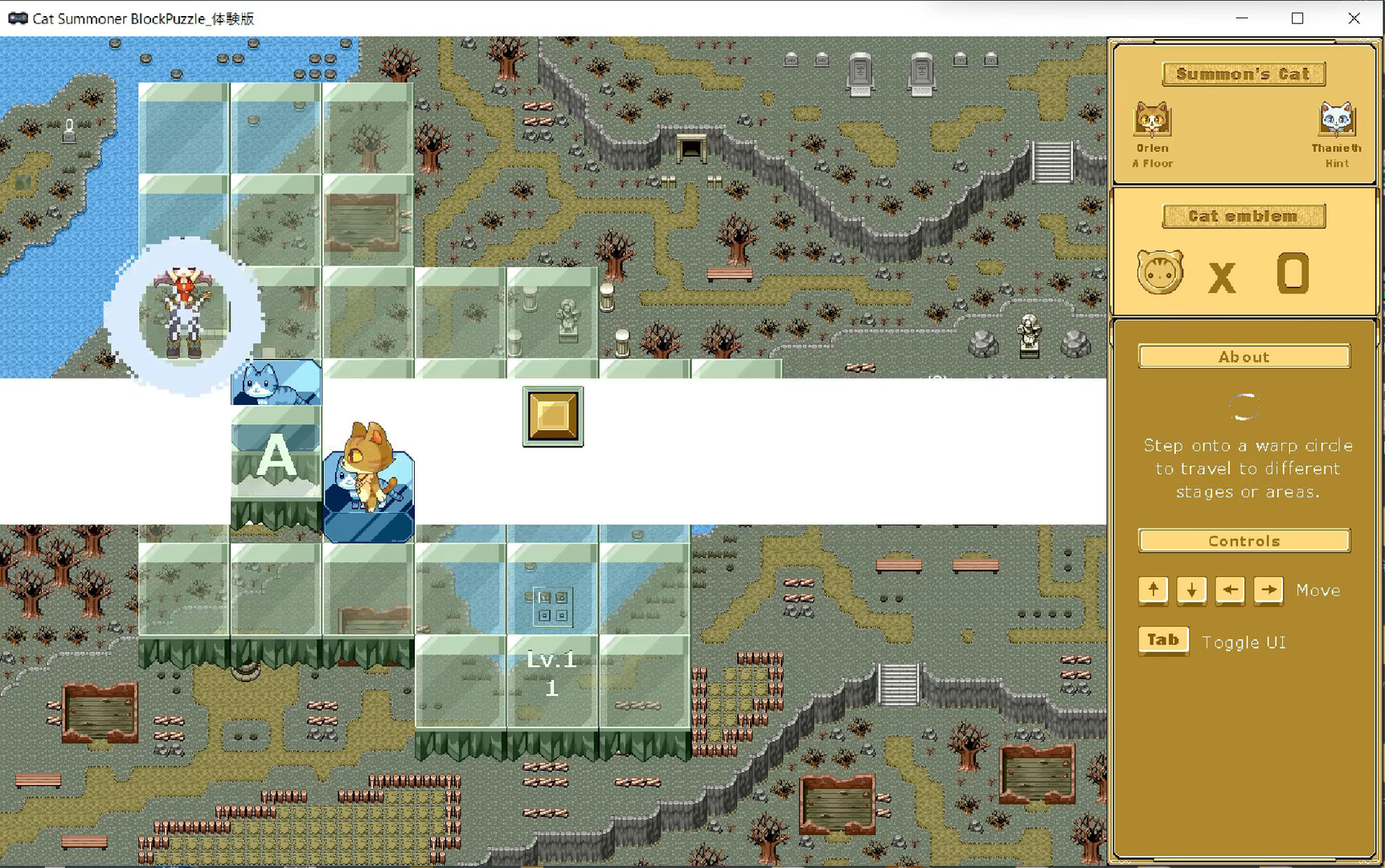 Cat Summoner - Block Puzzle - screenshot 1
