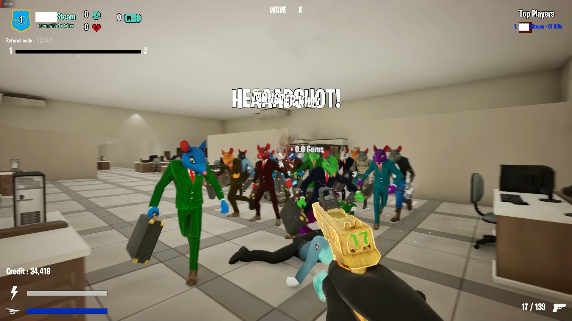 Rat Race Combat: Zombie Tribute screenshot 5