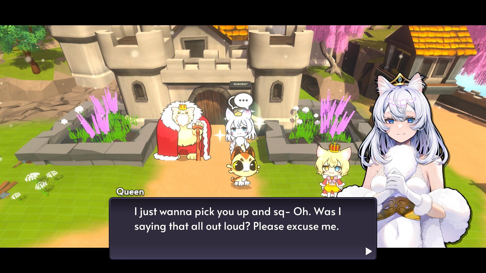 Isekat: Crushed by a Computer, My Beloved Kitten is Transported to a Fantasy World where its Typing Skills Save the Kingdom! screenshot 5