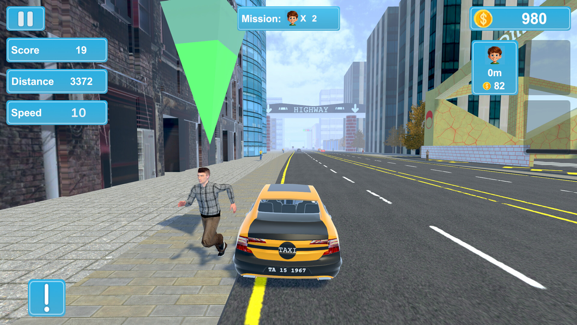 City Taxi Mission screenshot 14
