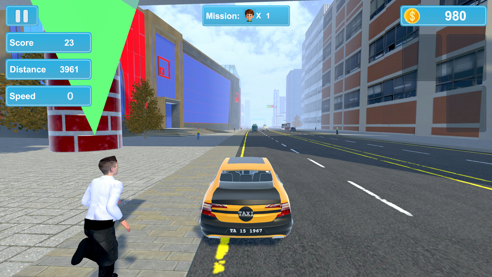 City Taxi Mission screenshot 4
