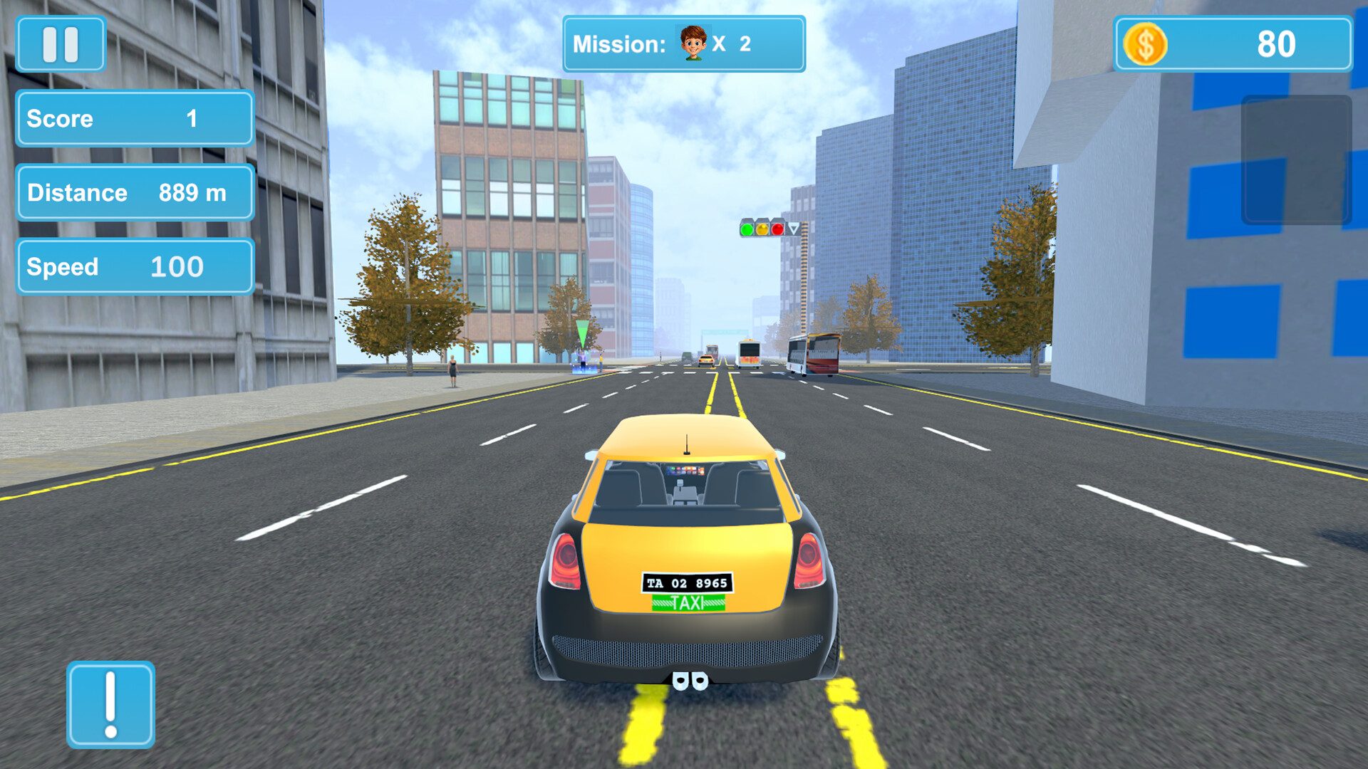 City Taxi Mission screenshot 7