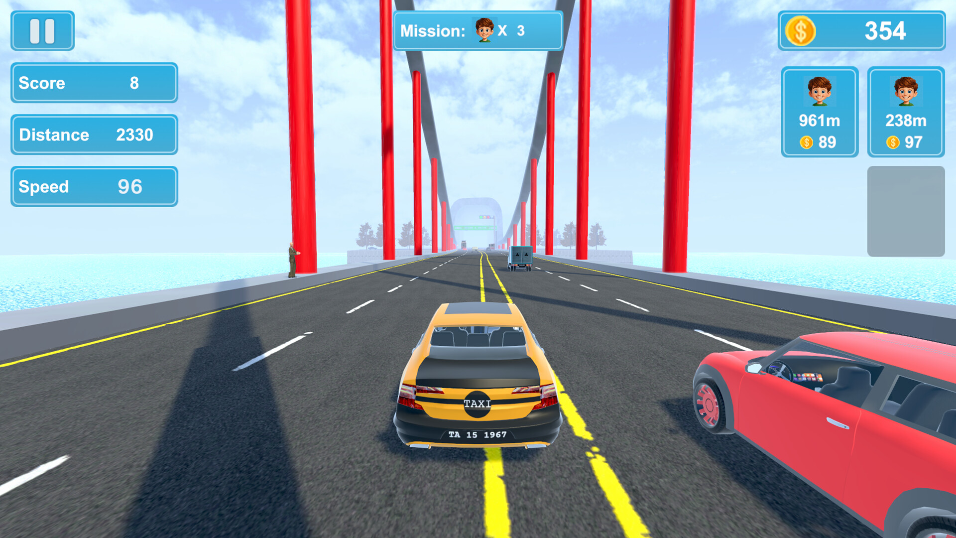 City Taxi Mission screenshot 1