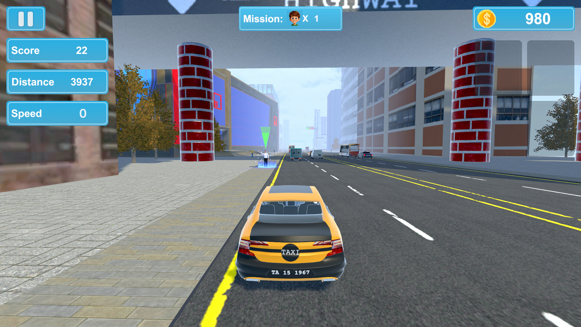 City Taxi Mission screenshot 11
