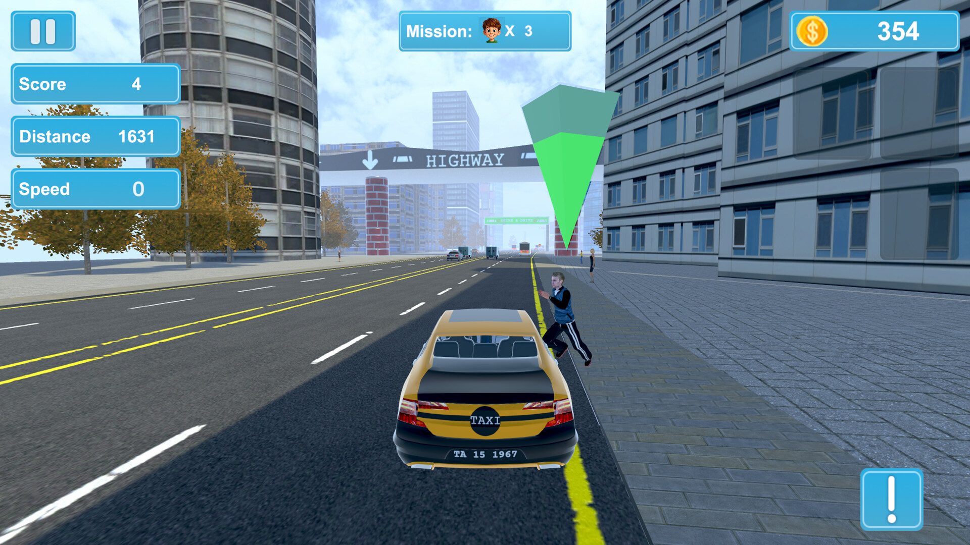 City Taxi Mission screenshot 10