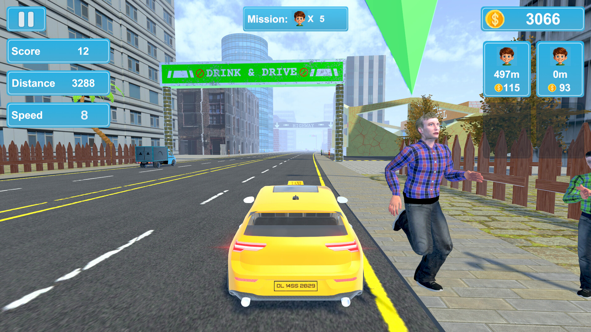 City Taxi Mission screenshot 15
