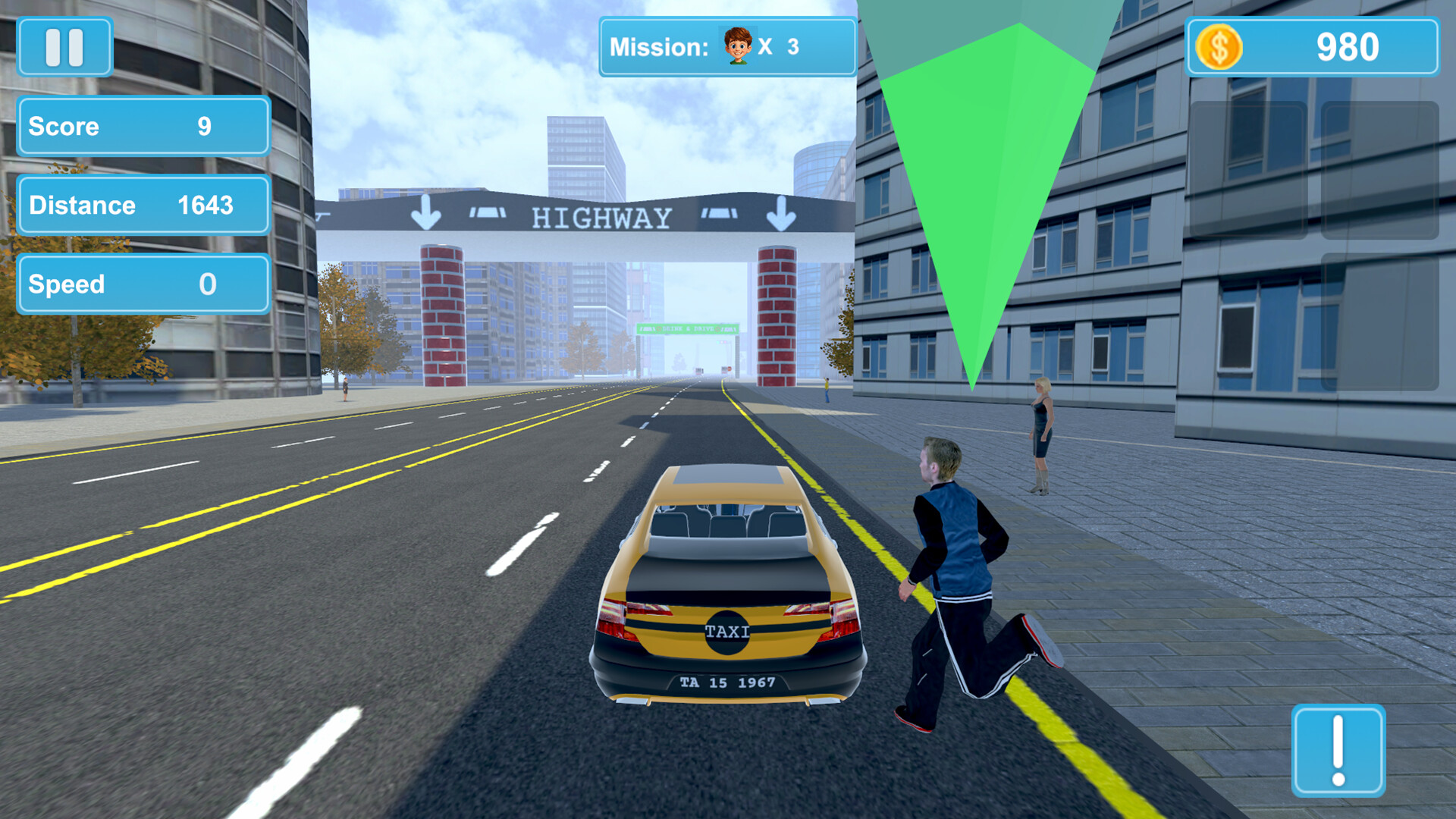 City Taxi Mission screenshot 3