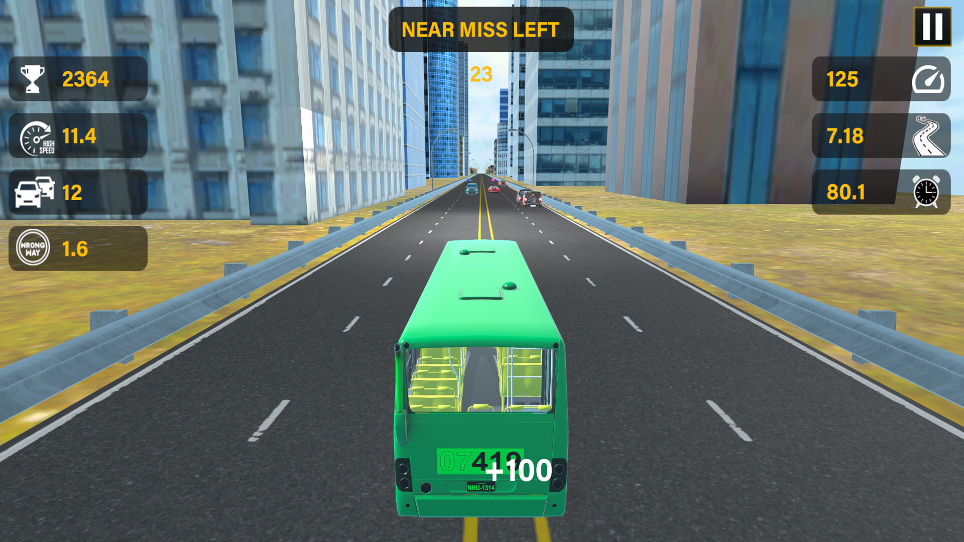Highway Bus Rush screenshot 14