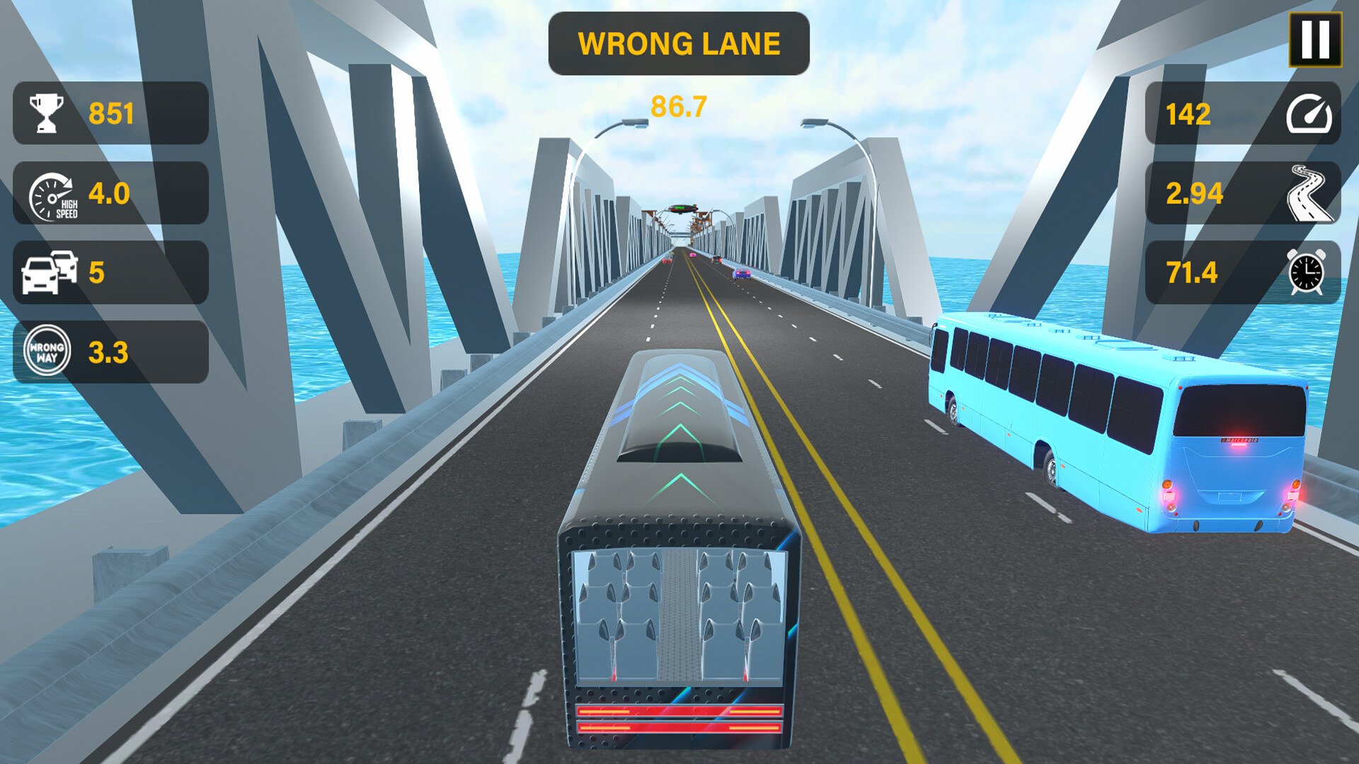 Highway Bus Rush screenshot 3