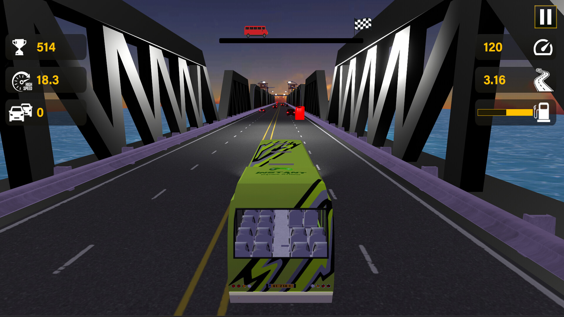 Highway Bus Rush screenshot 5