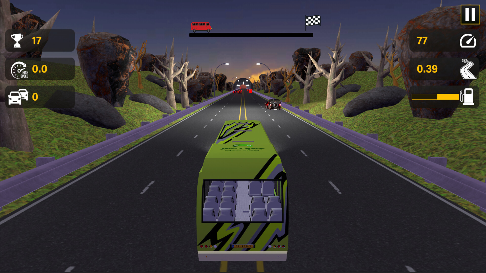 Highway Bus Rush screenshot 15