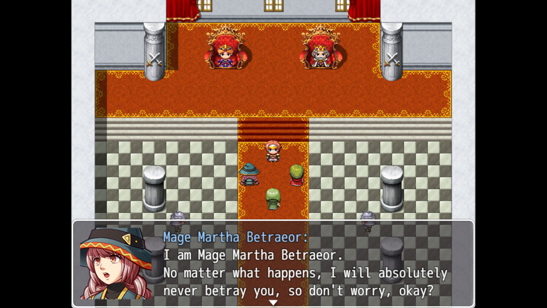 Heavy Spoilers RPG: The true identity of the final enemy is the hero's father screenshot 2