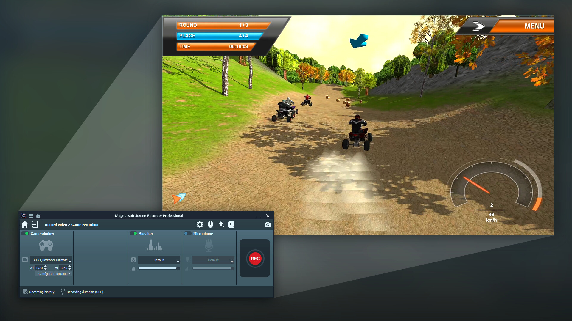 magnussoft® Screen Recorder Professional screenshot 2