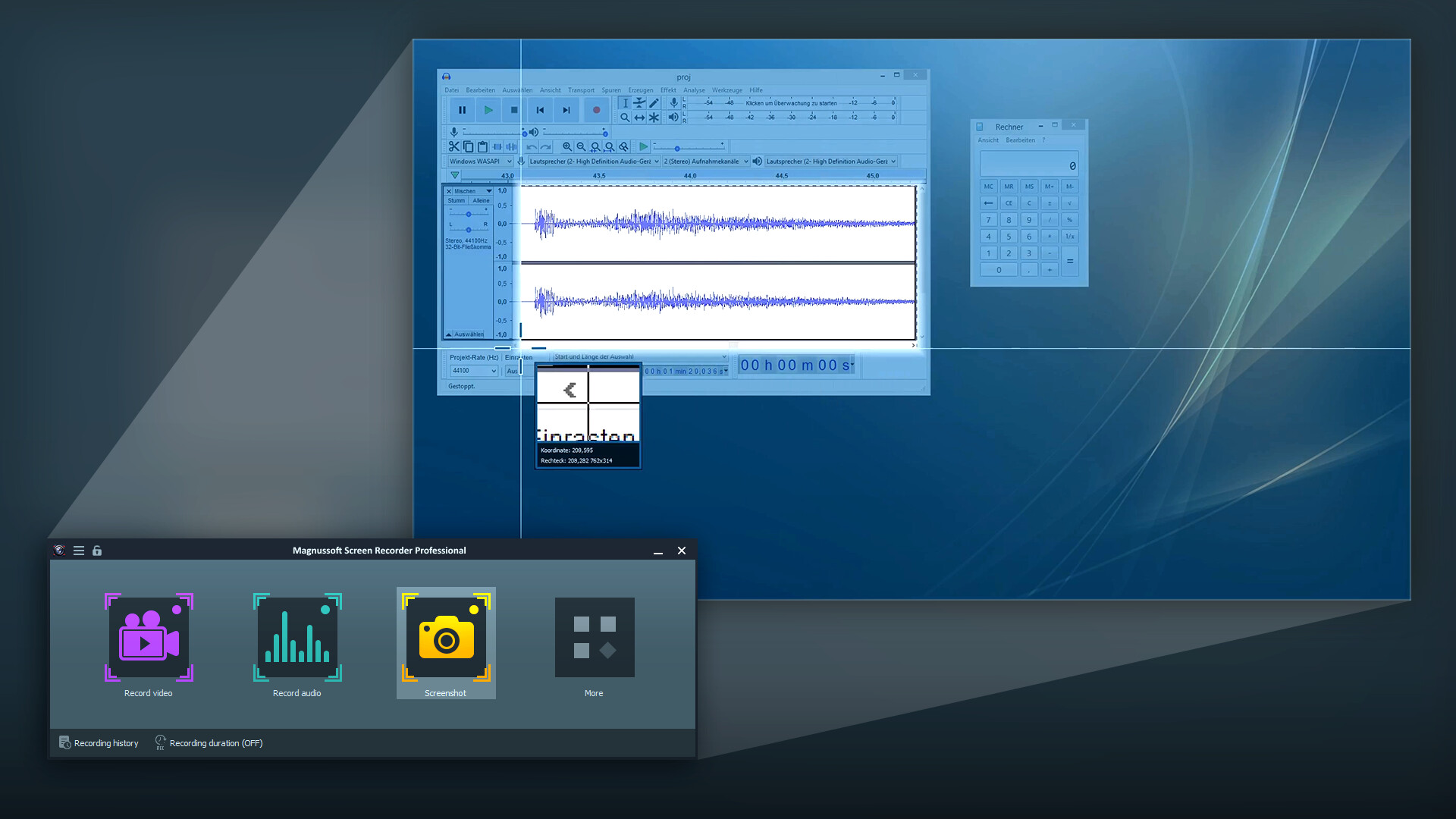 magnussoft® Screen Recorder Professional screenshot 4