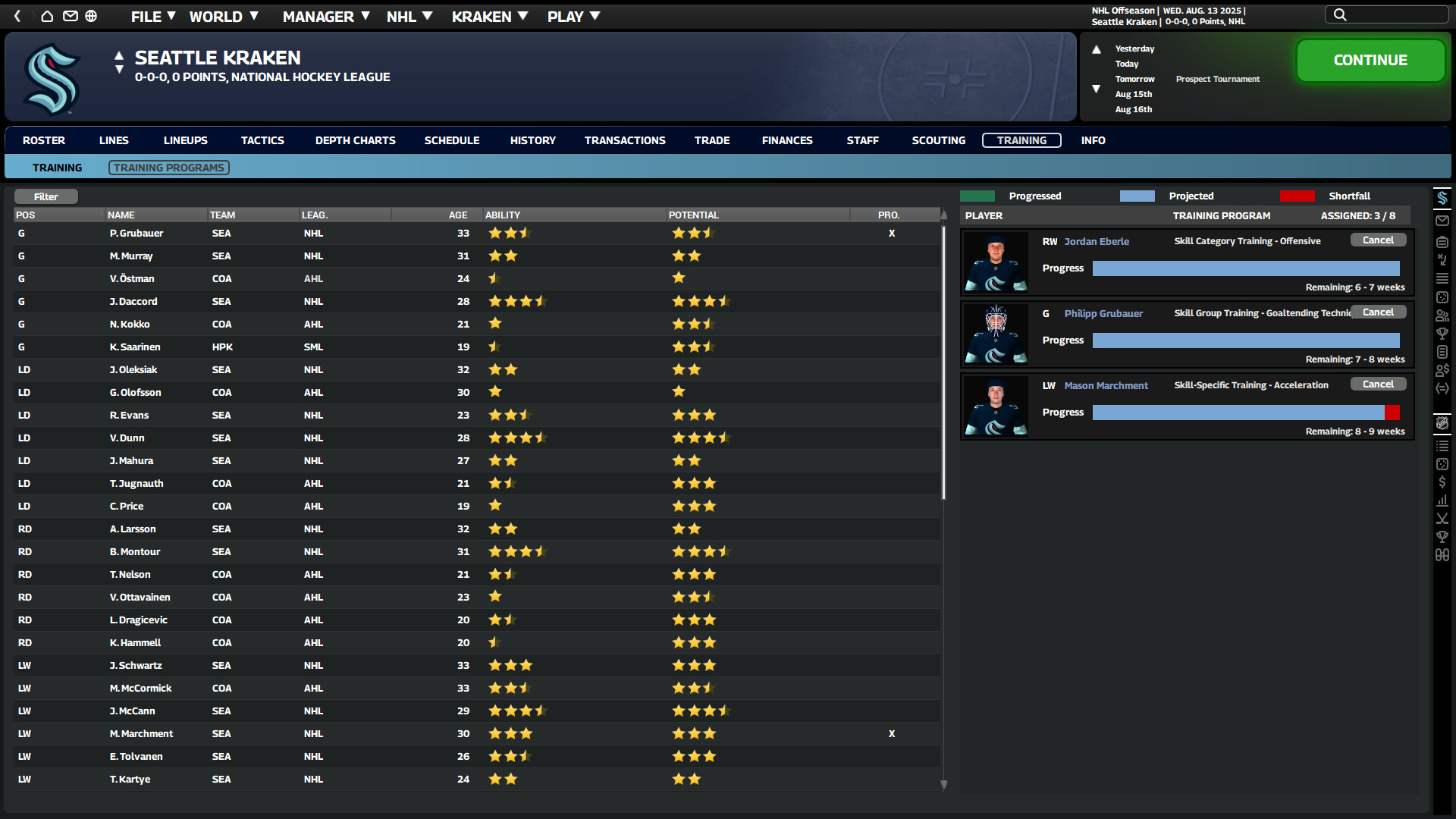 Franchise Hockey Manager 12 screenshot 1