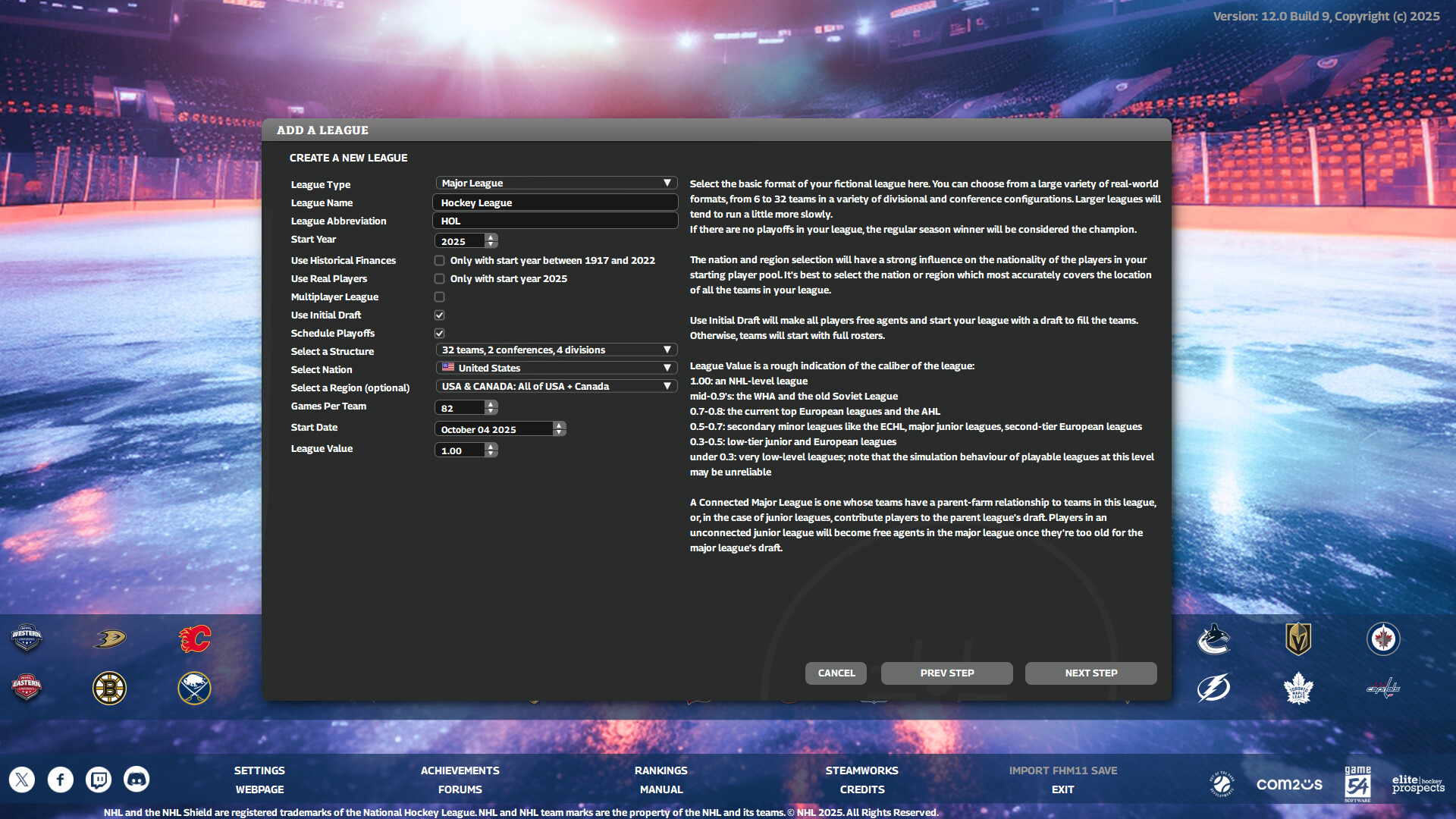 Franchise Hockey Manager 12 screenshot 11