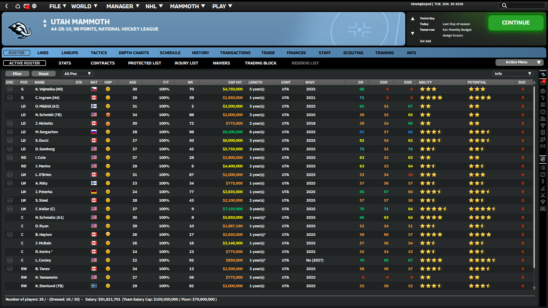 Franchise Hockey Manager 12 screenshot 5