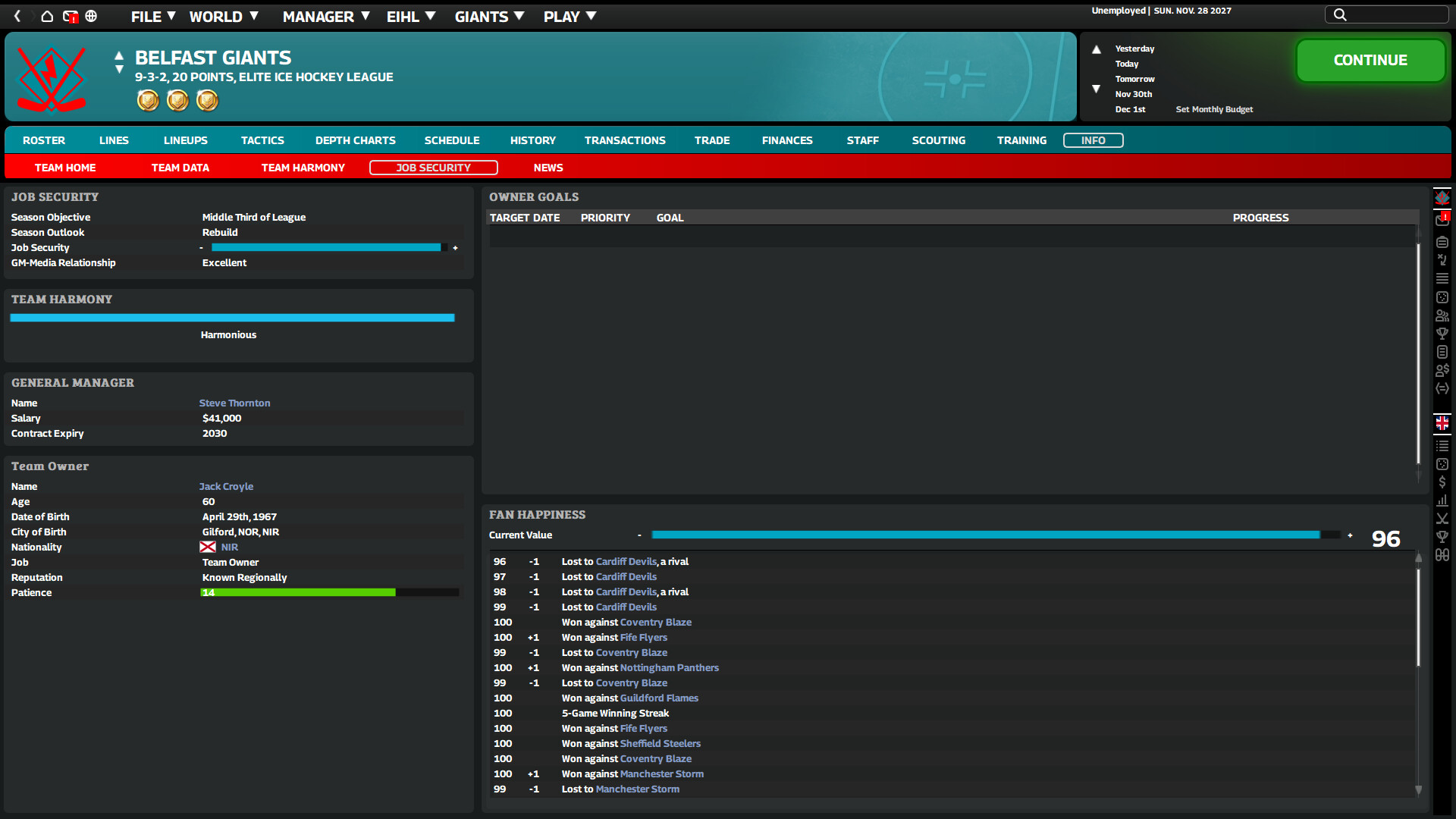 Franchise Hockey Manager 12 screenshot 21