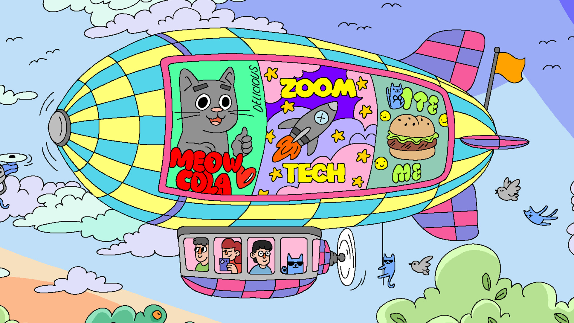 100 Cats Lost In World Find & Color screenshot 3