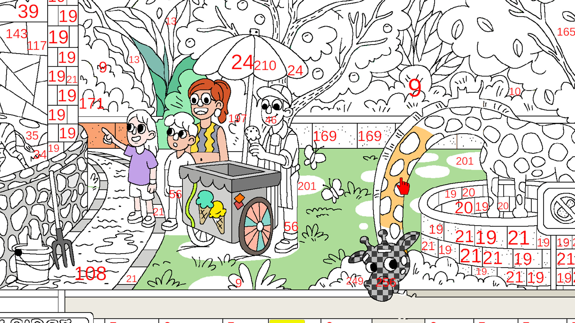 100 Cats Lost In World Find & Color screenshot 4