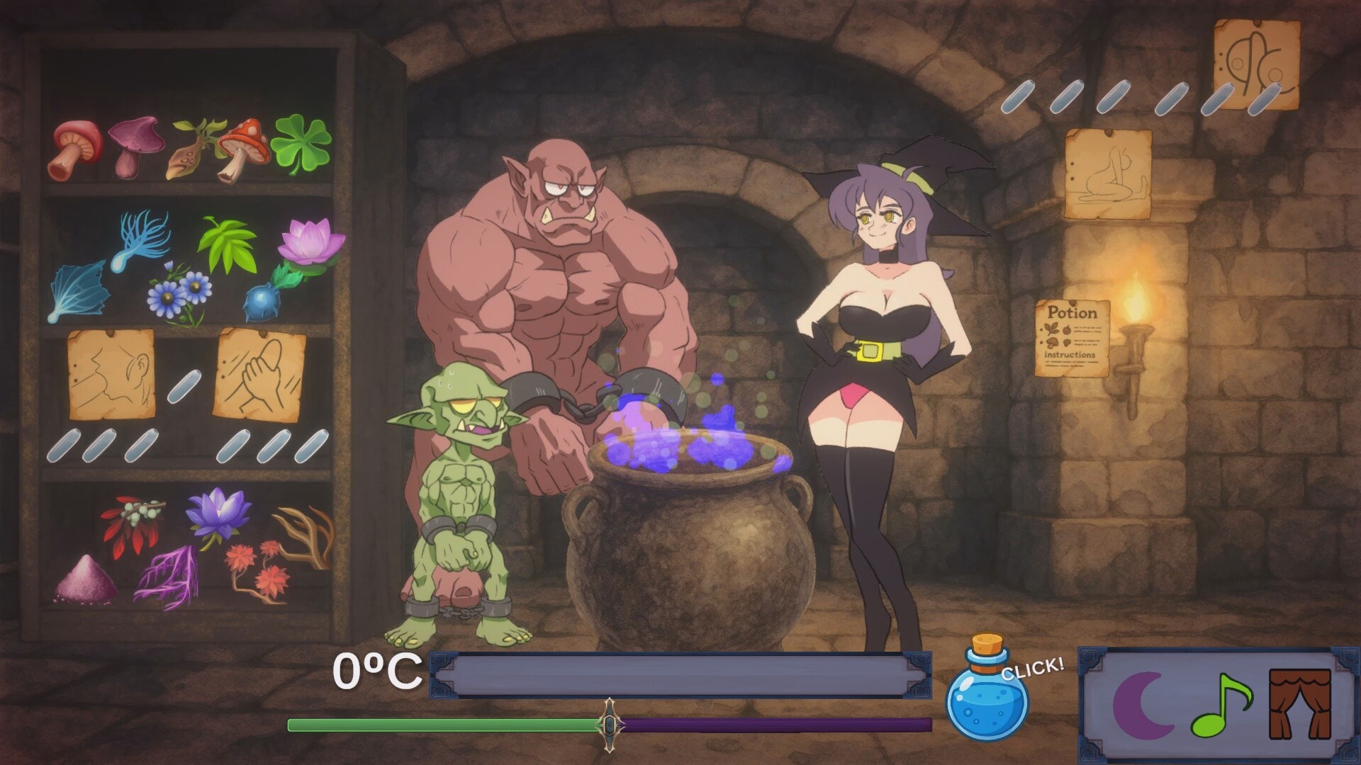 Witch’s Seed: Goblin Slave Alchemy screenshot 1
