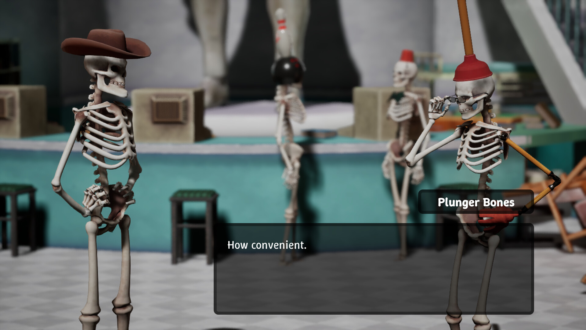 What do You Call a Group of Skeletons? - Pilot screenshot 2