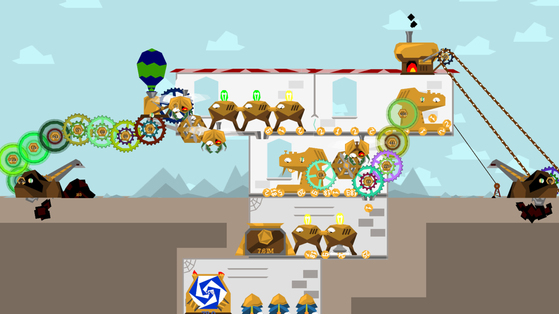 Steampunk Idle Spinner screenshot 5