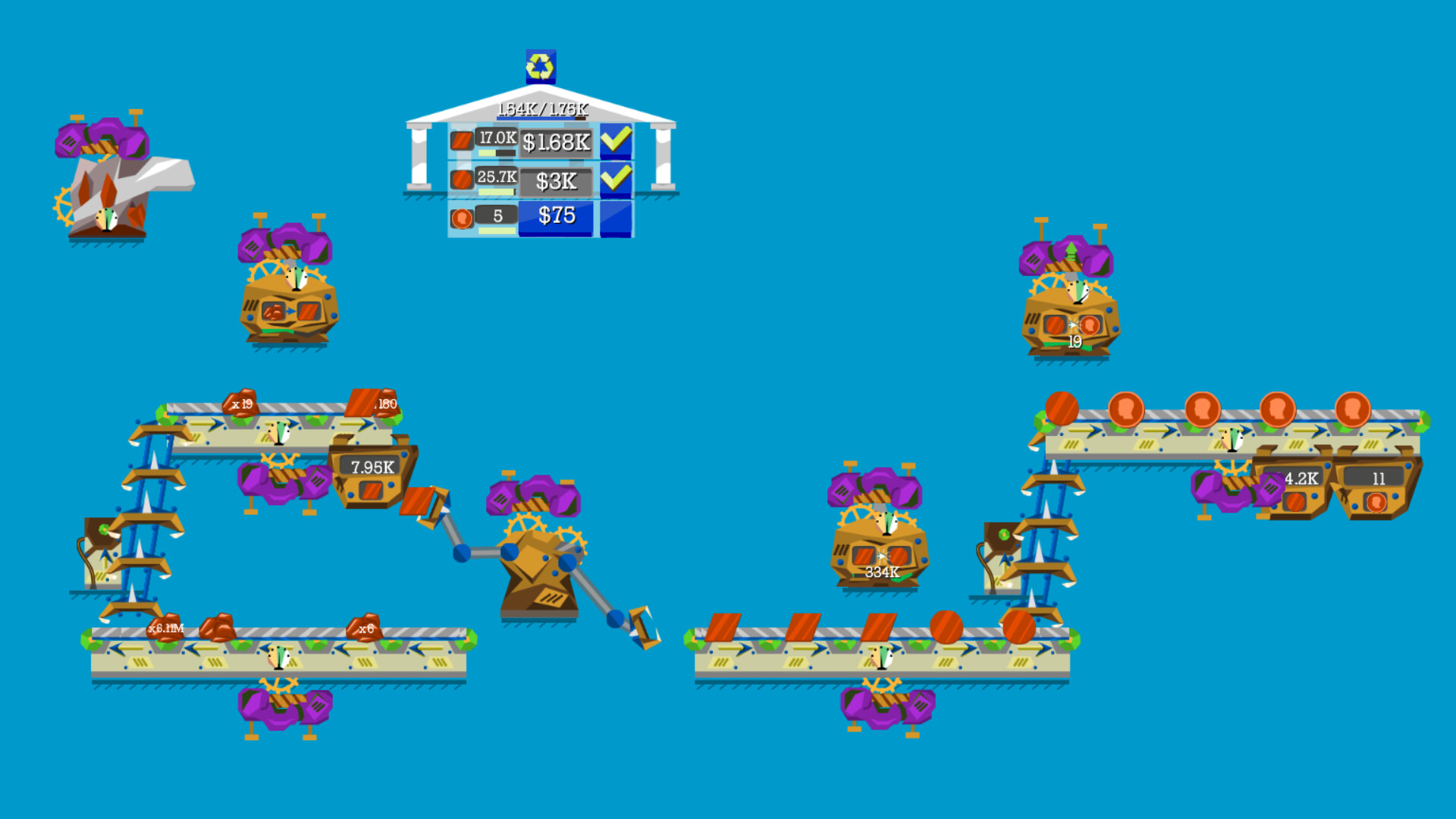 Steampunk Idle Spinner screenshot 2