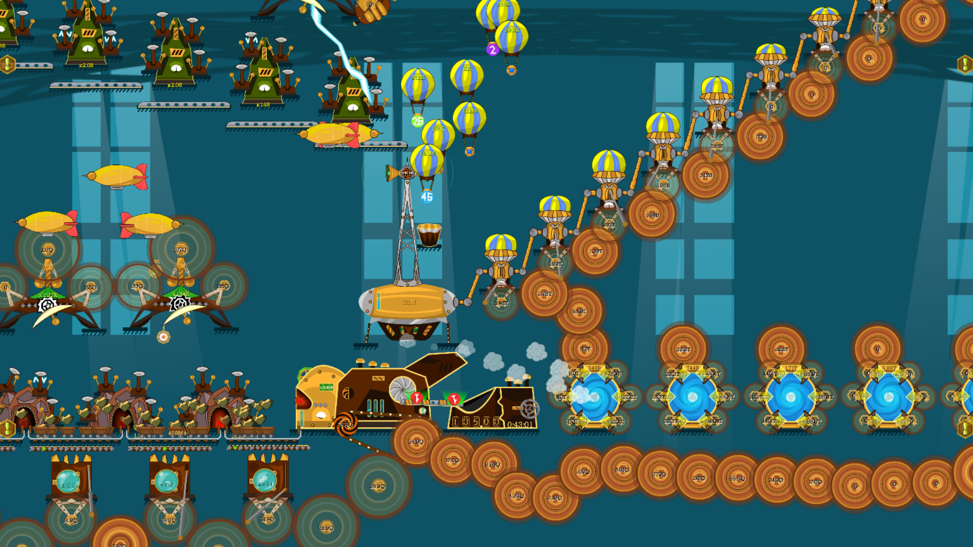Steampunk Idle Spinner screenshot 3