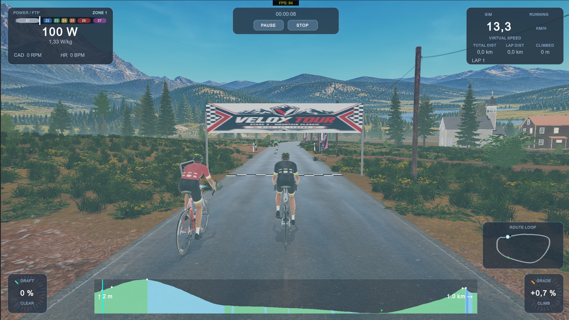 CyclingArcadeRaceSimulator screenshot 5