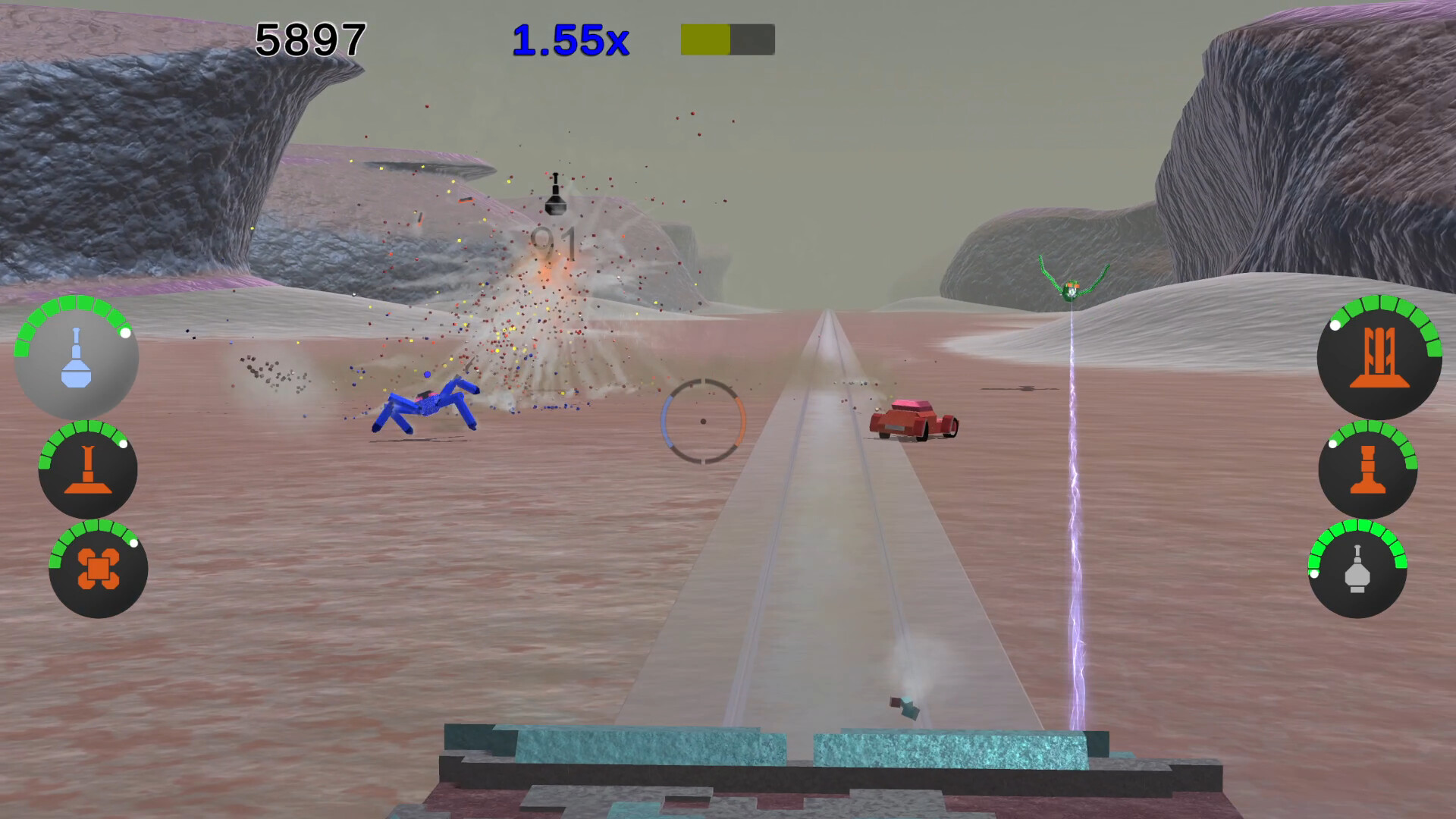 Rail Gunner screenshot 2