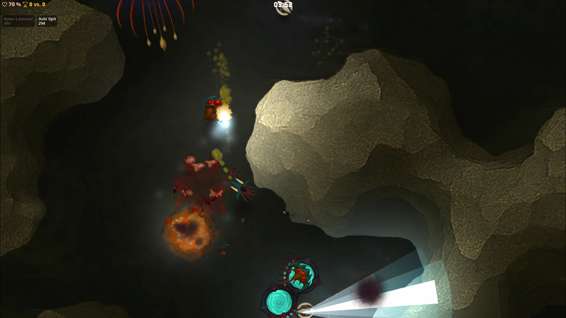 Caveflyer: Rift War screenshot 1