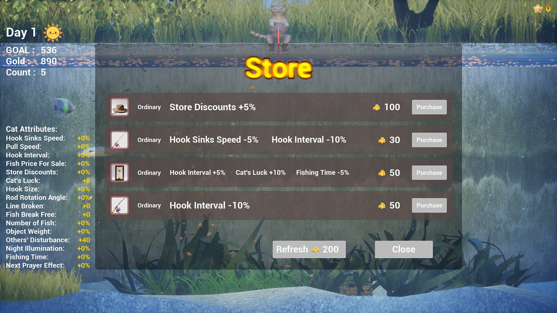 Merry Fishing Meow screenshot 2