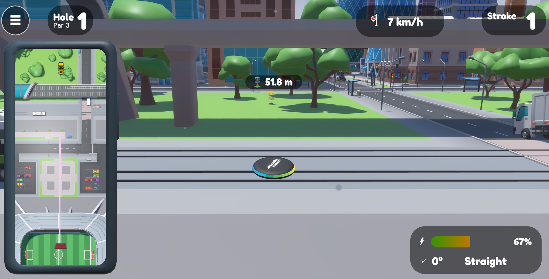 Disc Golf City screenshot 7