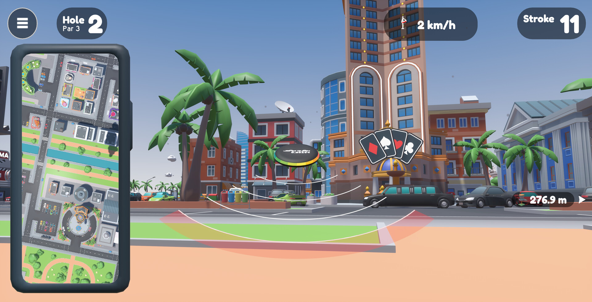 Disc Golf City screenshot 1