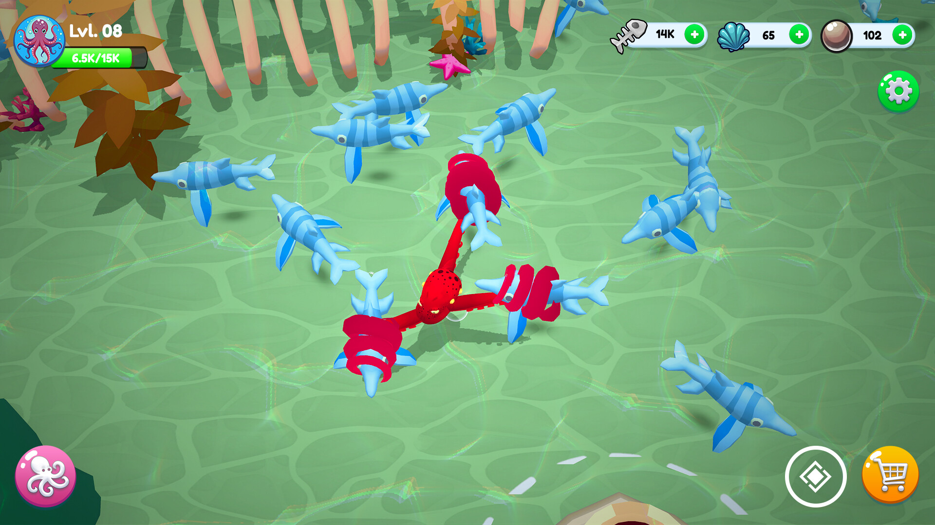 Octopus Invasion screenshot 1
