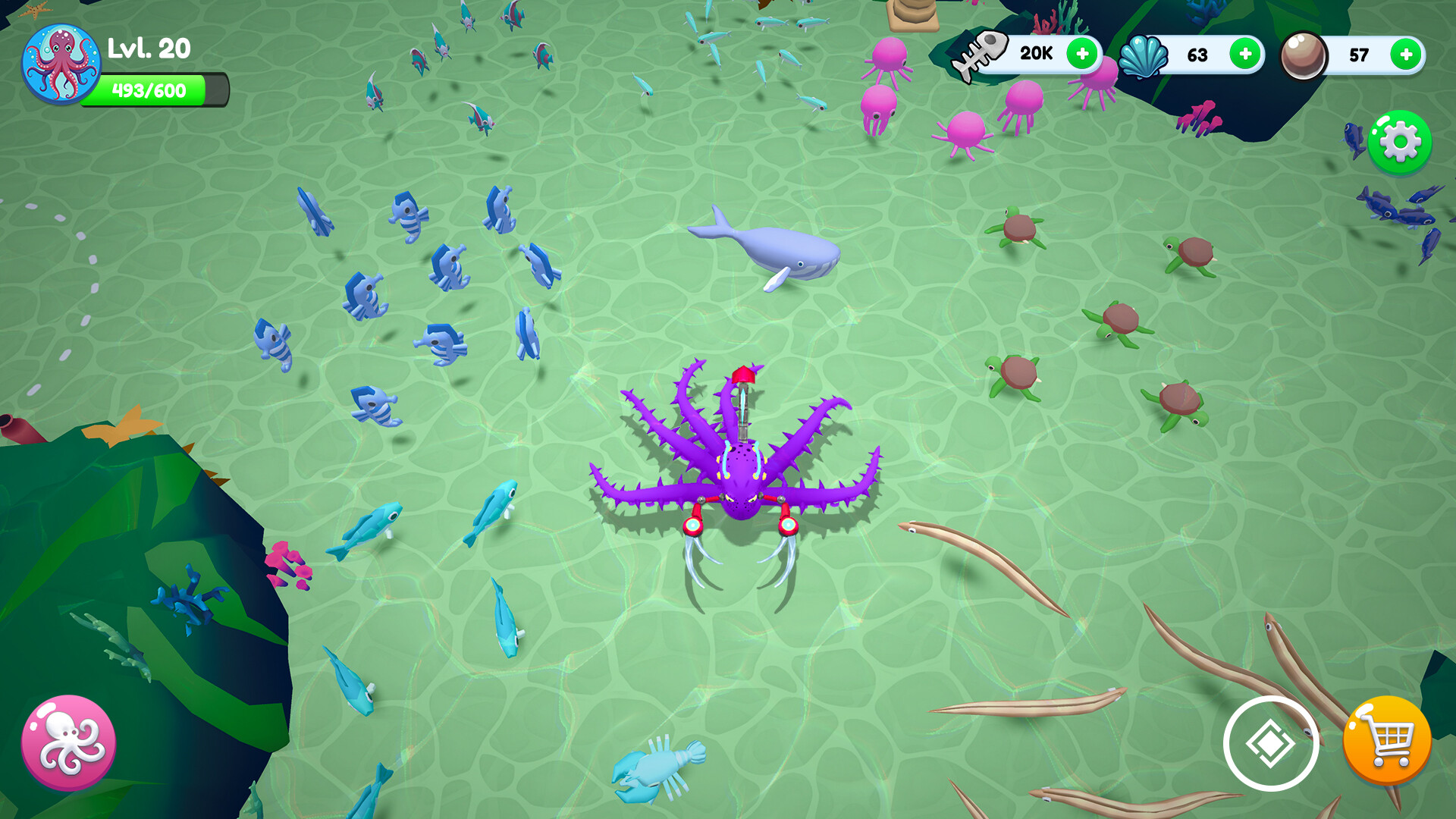 Octopus Invasion screenshot 4
