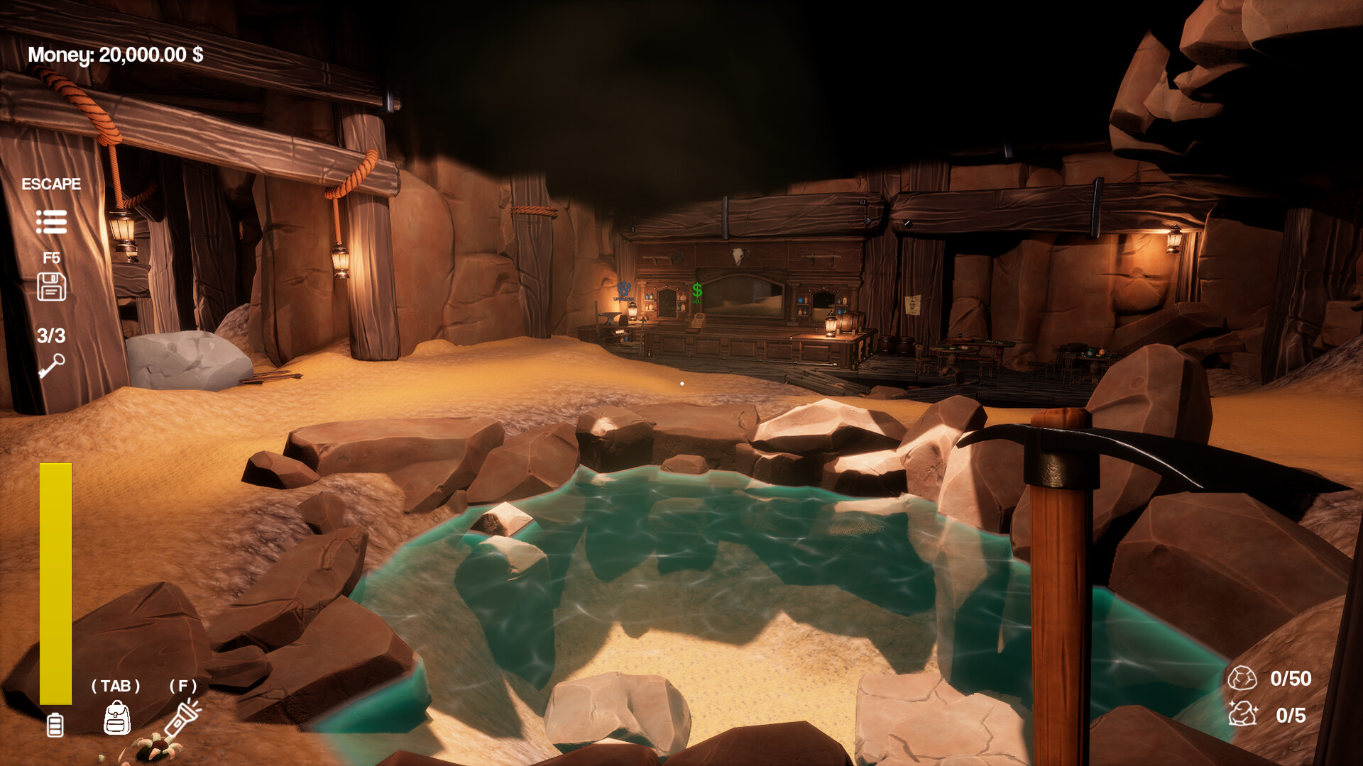 A Game About Mining Rocks screenshot 2