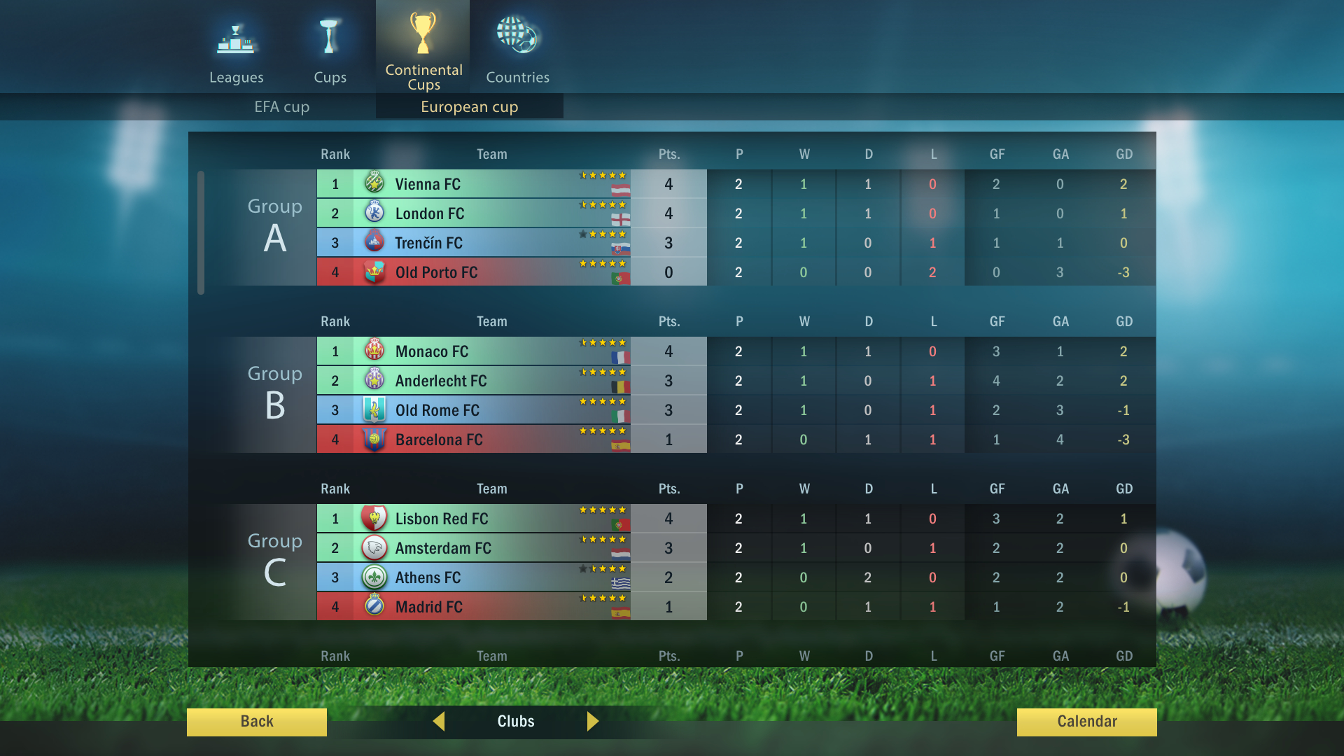 Football, Tactics & Glory screenshot 7