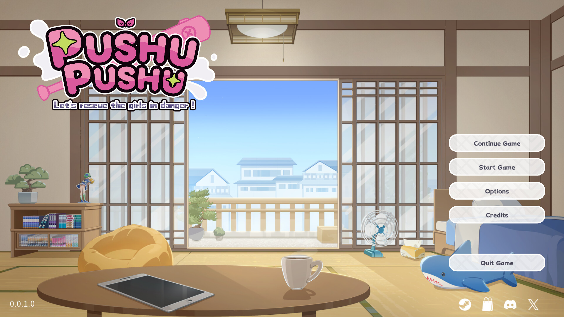 Pushu Pushu! Let's rescue the girls in danger! screenshot 16