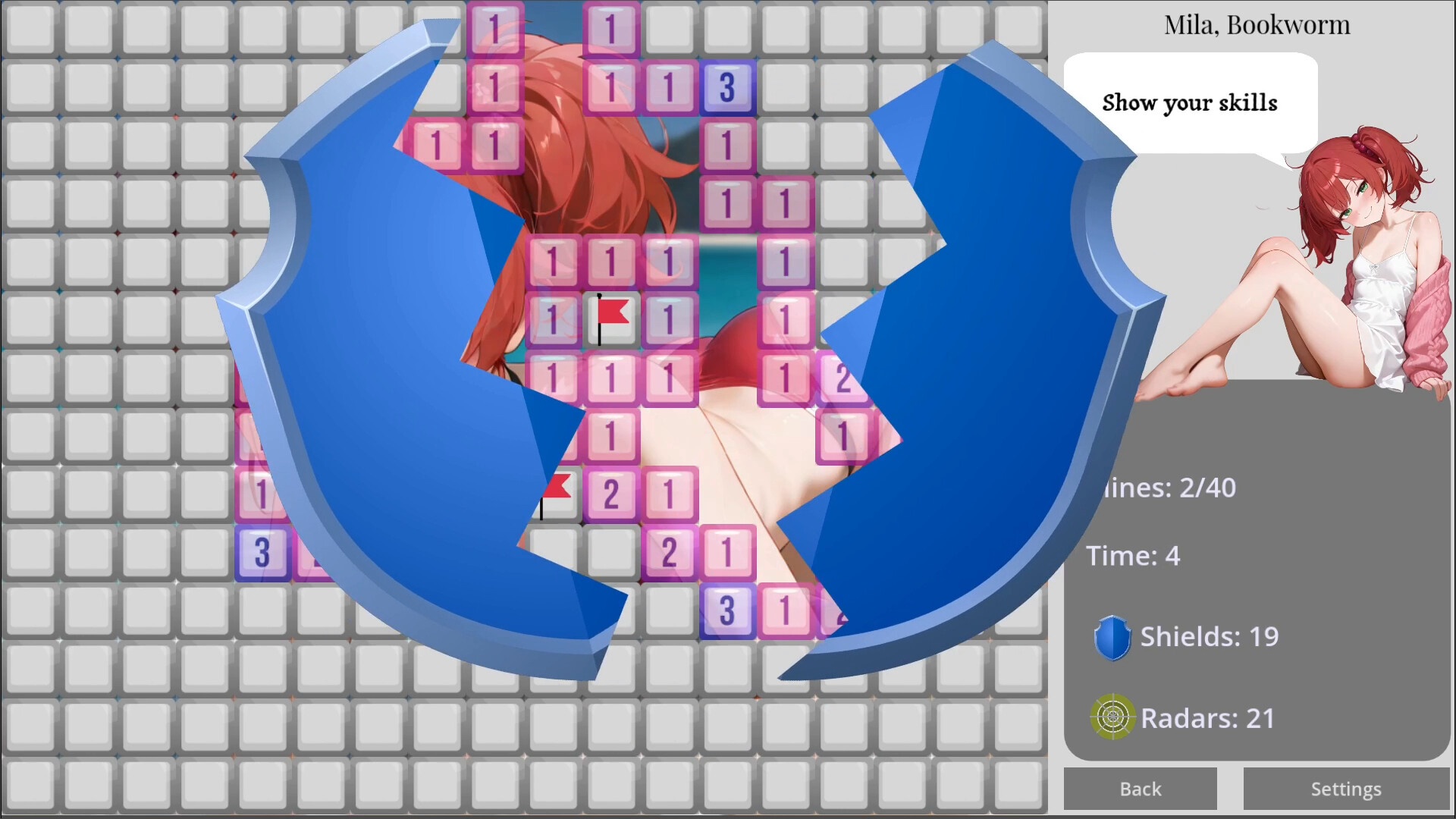 Anime Minesweeper screenshot 10