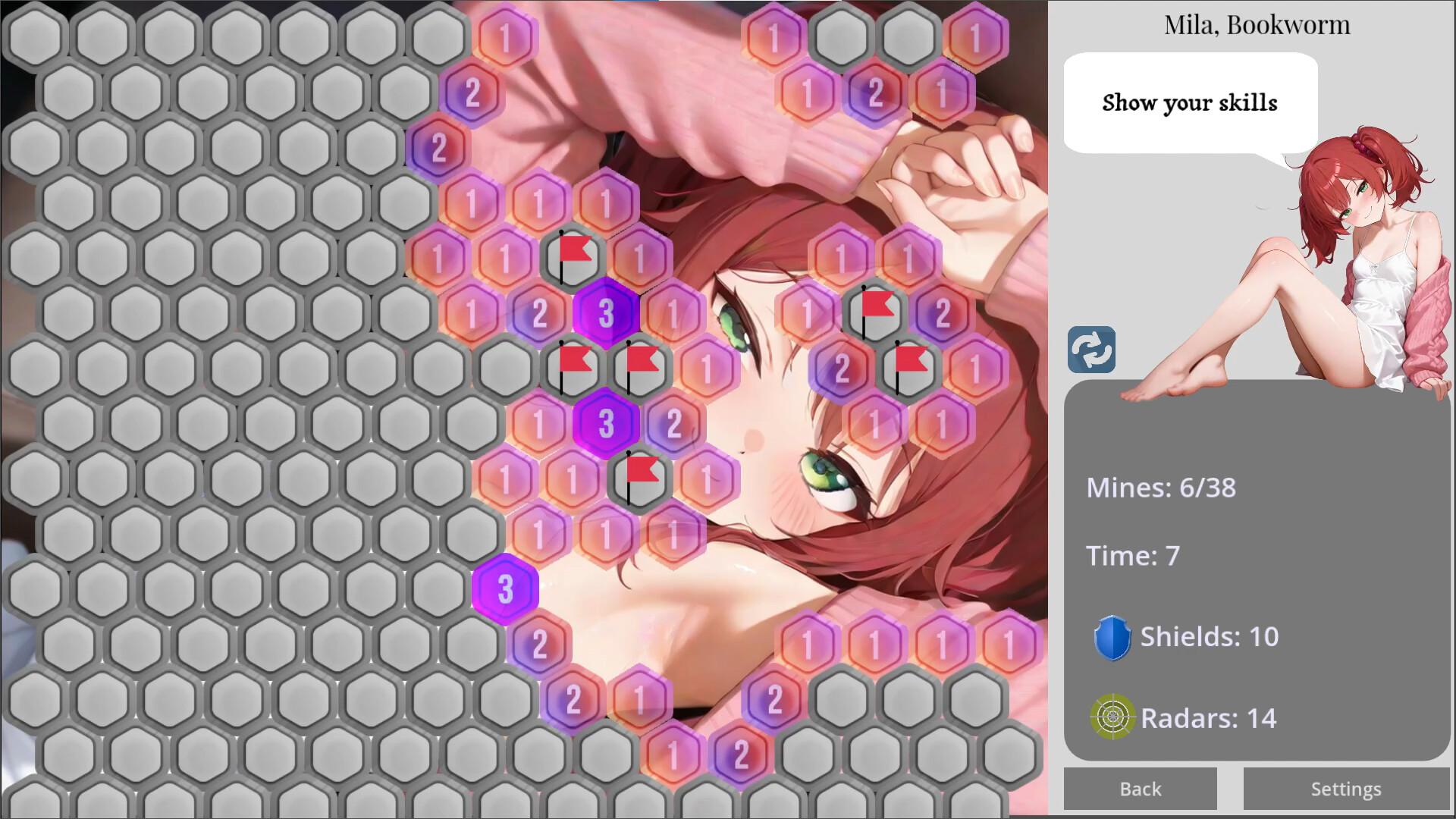 Anime Minesweeper screenshot 4