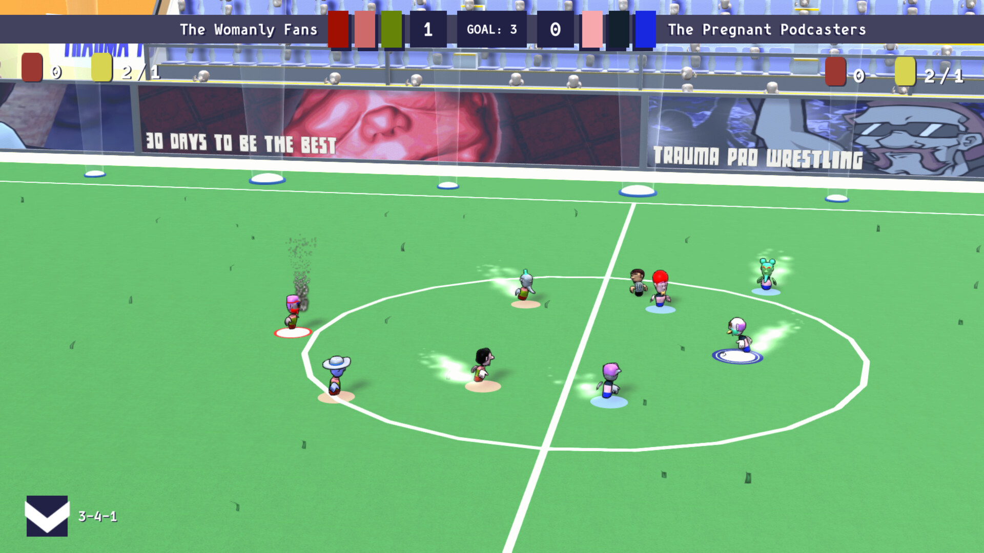 Trauma Football screenshot 3