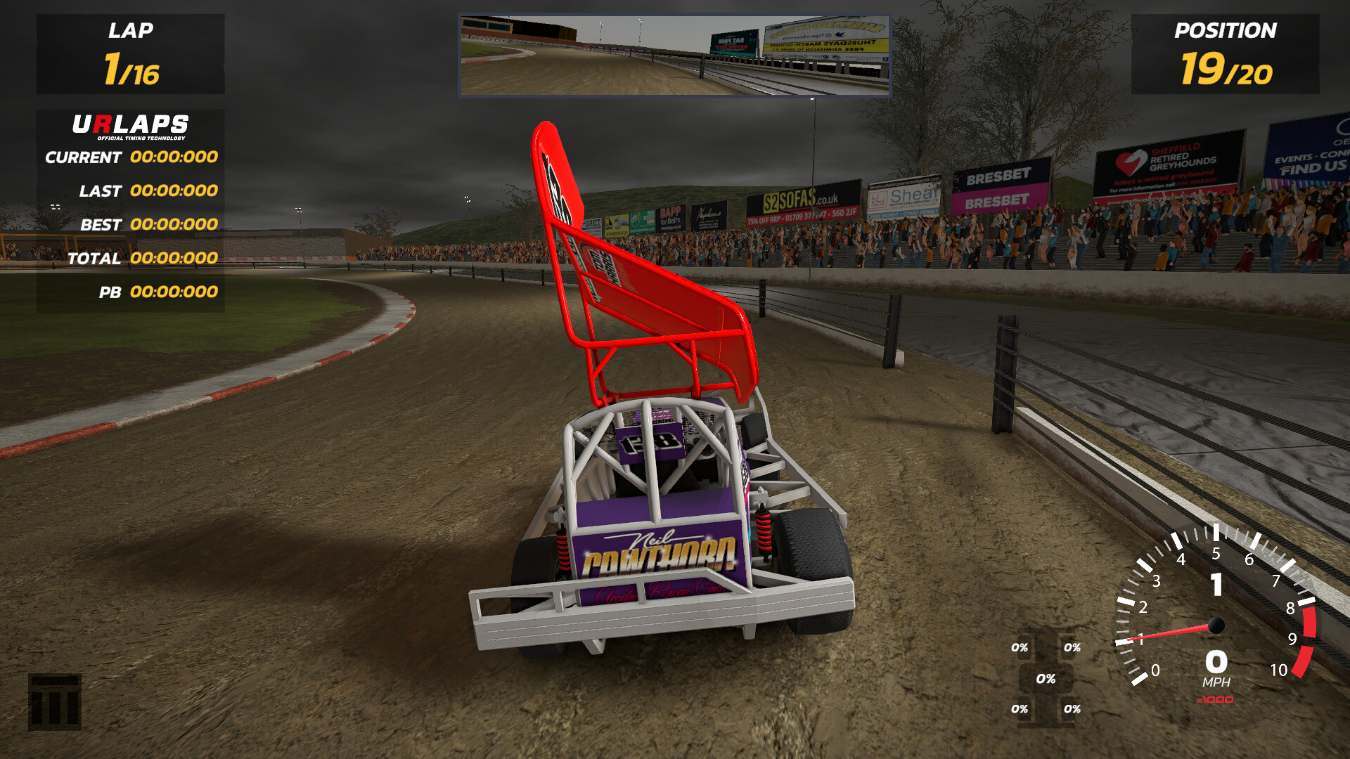 Short Oval Simulator screenshot 9