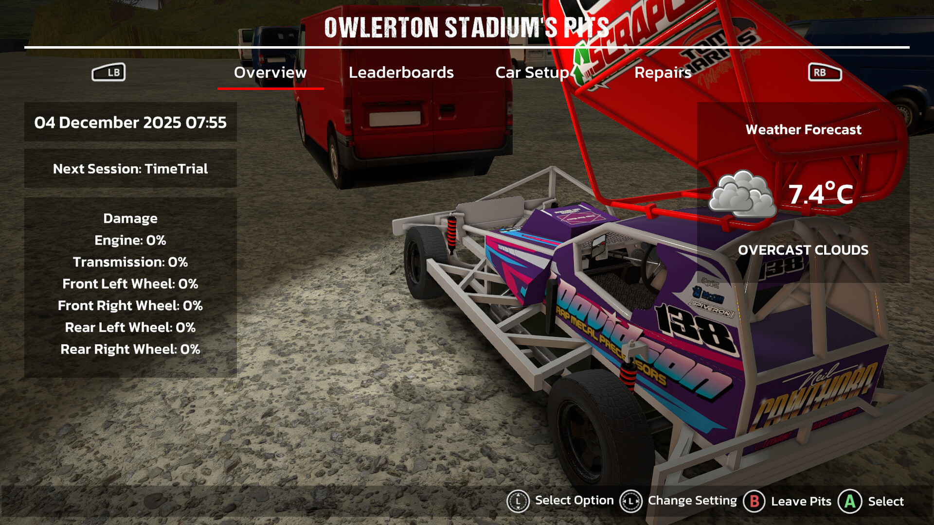 Short Oval Simulator screenshot 10